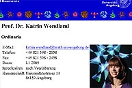 Webseite von Dr. Katrin Wendland
