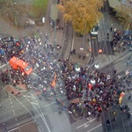 twitpic: Sitzstreik auf dem Königsplatz
